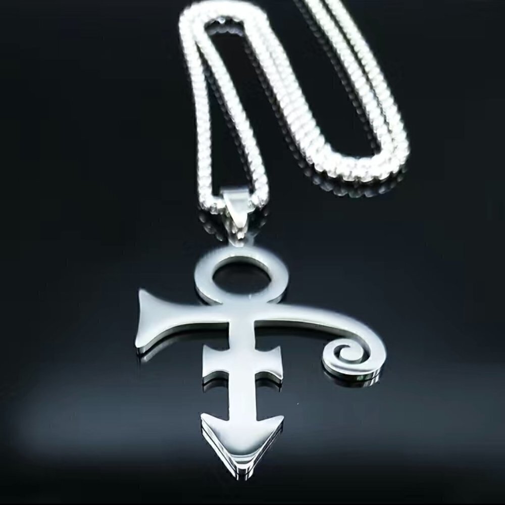 Love Symbol Inspired by Prince Rocker Necklace / Pendant #843